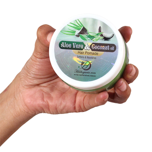 Pomada Capilar Sólida de Aloe Vera Natural y Aceite de Coco para Suavidad, Brillo, Control de Humedad y Cuidado de la Piel con Ingredientes Orgánicos - Product Image 4