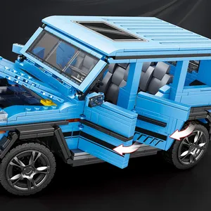 Reobrix 11032 Technisches Geländefahrzeug-Bausatz SUV-Modell Montage-Spielzeug Geschenk für Jungen Bausteine-Sets - Product Image 4