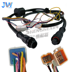 工业M12防水IP67公母连接器，用于摩托车汽车电脑和家用电器的3-8针电缆 - Product Image 2