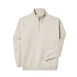 Produttore originale 1/4 un quarto di Zip da <span class=keywords><strong>uomo</strong></span> Pullover di alta qualità 100 <span class=keywords><strong>felpe</strong></span> in <span class=keywords><strong>cotone</strong></span> felpa con logo privato <span class=keywords><strong>senza</strong></span> <span class=keywords><strong>cappuccio</strong></span> - Product Image 4