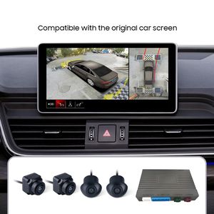 Hongrui LVDS 360 độ xe Hệ thống camera Audi 3D AVM xung quanh xem 4 cách ghi âm tất cả trong một bộ giải mã Panorama - Product Image 2