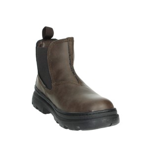 Mezzo stivale moda donna MM1482 stivali Chelsea traspiranti altezza aumento caratteristica stampata stile per l'autunno inverno per le ragazze - Product Image 5