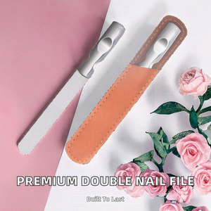 ตะไบเล็บสแตนเลสสองด้านคุณภาพสูงแบบมืออาชีพ ปรับแต่งได้ตามต้องการ สำหรับ Zebra - Product Image 2