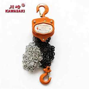 Palans à chaîne manuels de haute qualité, 1 tonne, à commande manuelle, robustes, certifiés CE, en acier, pour travaux de construction - Product Image 5