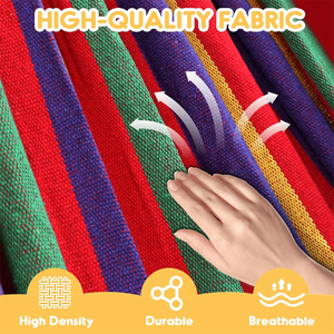 <span class=keywords><strong>Hammock</strong></span> Kanvas Katun Portabel untuk Berkemah, Dua Orang, Dilengkapi Stand, Tempat Tidur Ayun untuk Taman, Teras, Halaman Belakang, dan Rumah (Grosir) - Product Image 4