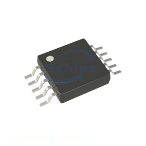 10 TFSOP, 10 MSOP (0.118", 3.00mm Width) Exposed Pad IC DAC 8BIT V OUT 10MSOP Electronic Components Purchase LTC2635HMSE-LMI8#PB - Product Image 1