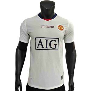 Camiseta de Fútbol Vintage de Manga Corta de Poliéster con Agujeros Transpirables de <span class=keywords><strong>Barcelona</strong></span>, Inglaterra, Chelsea, Brasil - Product Image 3