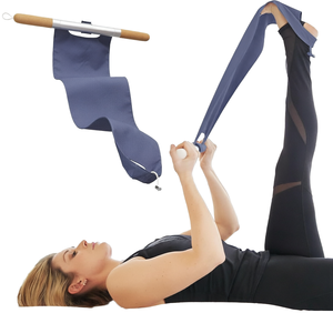 Correa de Estiramiento Multifuncional para Yoga, Alta Elasticidad, Viscosa/Poliéster, Cuerda de Tracción, Ayuda para Iyengar, Pilates y Deportes - Product Image 1
