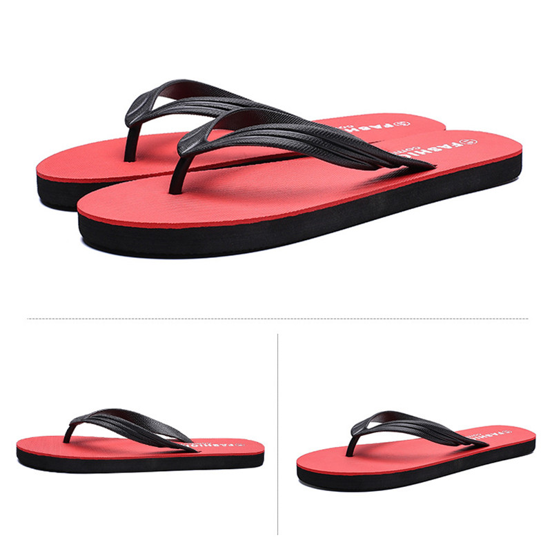 Wholesale PVC Thong Flip Flops For Men Outdoor Flat Casual Slippers Shoes