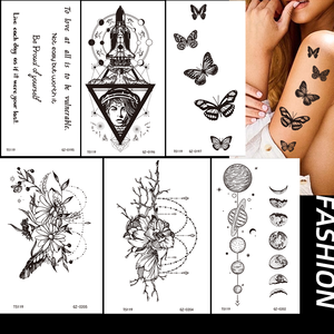 Semi-permanente Jagua <span class=keywords><strong>tatuaggi</strong></span> di lunga durata 15 giorni succo tatuaggio serpente animale Semi permanente - Product Image 6