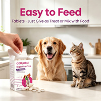 Complément alimentaire pour animaux de compagnie, comprimés pour le soin des articulations, chiens, chats, haute teneur en protéines, OEM/ODM, glucosamine, MSM, extrait de curcuma, absorption rapide, sain