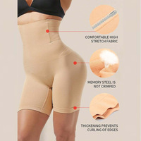 Leggings Moldeadores Sin Costuras de Talle Alto para Mujer XS con Control de Abdomen, Braguitas Levantacola, Faja Firme Transpirable Acolchada