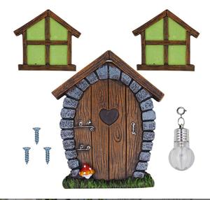 Ventana <span class=keywords><strong>y</strong></span> puerta en miniatura de hada para el hogar, decoración de árboles, brilla en <span class=keywords><strong>la</strong></span> oscuridad, <span class=keywords><strong>hadas</strong></span>, para dormir, puerta <span class=keywords><strong>y</strong></span> ventanas - Product Image 1