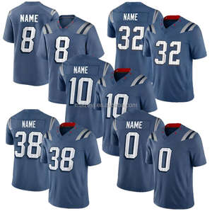 2025 rivalità migliore qualità #10 drake maggio #0 Christian Gonzalez #32 TreVeyon Henderson ha cucito la maglia da Football americano - Product Image 1