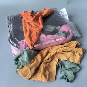 Trapos de Limpieza Industriales Mixtos para Máquinas, Trapos de Felpa de Algodón de Colores, Trapos de Algodón 100% para Limpiar Sudaderas - Product Image 1