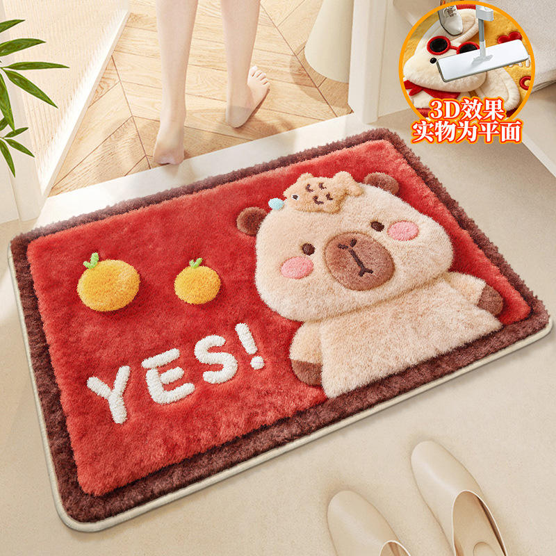 F0340B-Fluffy Orange Piglet B