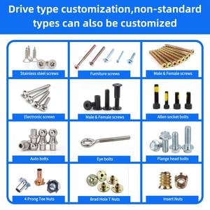 12-Punts Hondenpuntbouten 10Mm 38 Unc Koolstofstaal Wielvelg Motorbouten Voor Horzel 600 - Product Image 5