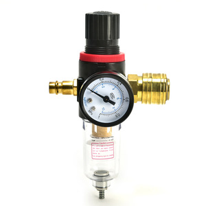Compresseur d'air AFR2000, filtre à eau et à huile, régulateur de pression avec manomètre, connecteurs de style allemand pour usage industriel - Product Image 1