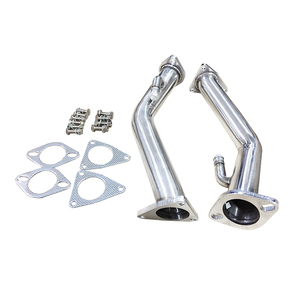 Offres Spéciales D'essai En Acier Inoxydable Tuyaux D'échappement Descente Pour 09-16 <span class=keywords><strong>Nissan</strong></span> <span class=keywords><strong>370z</strong></span> Infiniti G37 POLI - Product Image 1