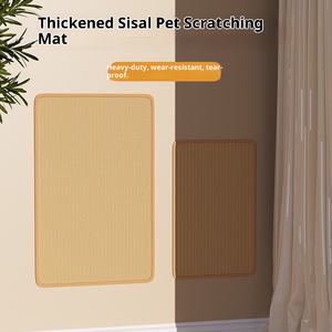 Sisal Milieuvriendelijk Kattenkrasbord Pad Verticaal Muur-Poot Ontwerp Krasbestendig Verstelbaar In Hoogte 40-100Cm Huisdier Speelgoed - Product Image 3