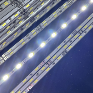 PCB Hai Mặt Cắt DC 12V Chiều Dài 100Cm 3Mm 72Leds DC12V SMD4014 Thanh Đèn <span class=keywords><strong>LED</strong></span> Siêu Mỏng Cho Hộp Đèn Quảng Cáo - Product Image 2