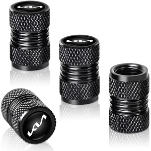 ฝาครอบจุ๊บลมยางรถยนต์แบบมีโลโก้สั่งทำ สำหรับรถยนต์ KIA NIRO Rio Sportage Sorento Soul <span class=keywords><strong>Stinger</strong></span> K900  อะไหล่รถยนต์ใหม่ - Product Image 2