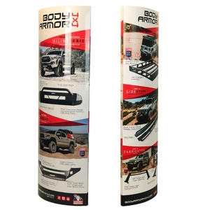 Xúc Tiến quảng cáo Gấp Pop Up Standee Hiển Thị Bảng Đứng, POP xe Tông Cắt Ra <span class=keywords><strong>Totem</strong></span> Hiển Thị - Product Image 1