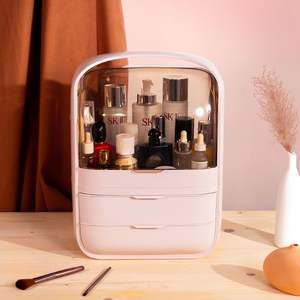 Boîte de rangement pour organisateur de maquillage moderne DB avec tiroir - Product Image 1