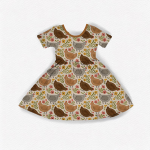 Vestidos de Verano para Niñas con Estampado Western, Cómodos, al por Mayor, Precio de Fábrica, Ropa para Hermanas, Boutique Infantil - Product Image 4