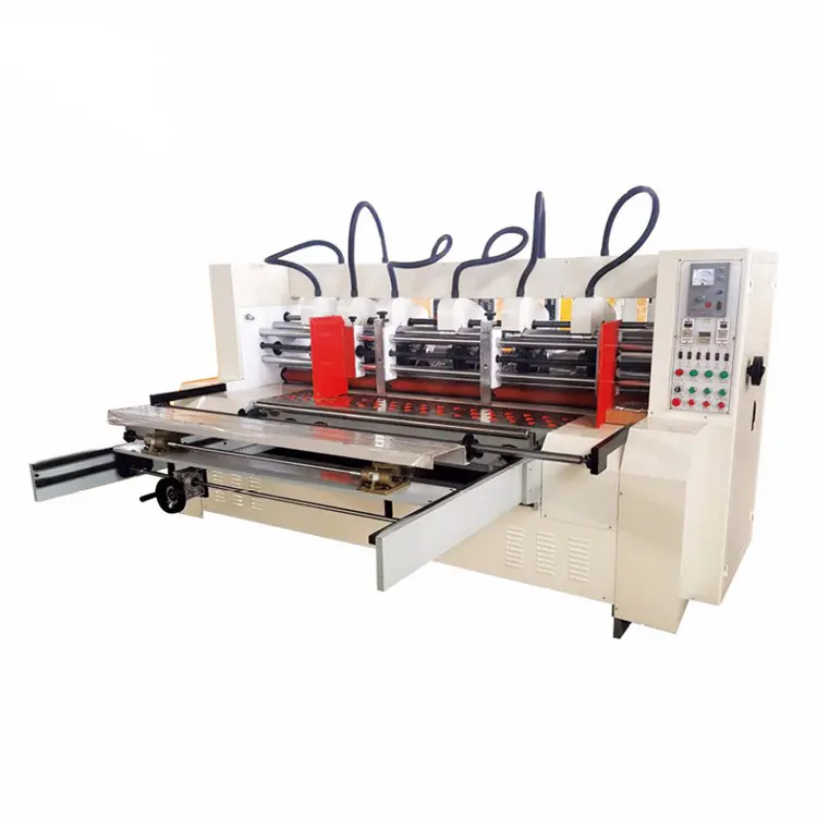 Fully auto thin blade slitter machine for corrugated paper