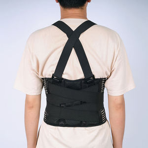 Ceinture de soutien lombaire industrielle la plus vendue pour le travail avec bretelles d'épaule - Product Image 1