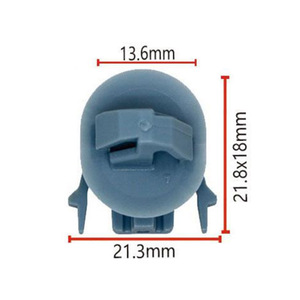 D217 Car <b>Door</b> <b>Trim</b> Clip 21.8x18mm PA66 Plastic For Kia Carens X Trail Qashqai Murano Replacement - Product Image 1