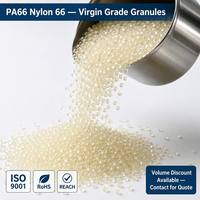 Gránulos de Nylon 66 PA66 al por Mayor, Grado Eléctrico, Resina de Poliamida para Inyección, para Aislamiento de Carcasas de Conectores y Relés, OEM