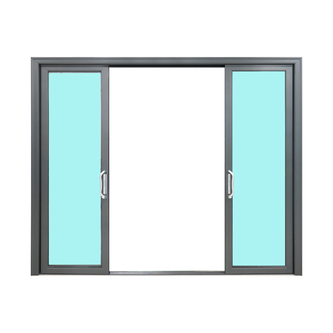 Sistema di porte in vetro con porta scorrevole automatica a 4 pannelli per negozio commerciale - Product Image 3