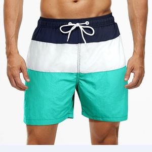 Short de bain pour homme personnalisé, couleurs unies, style classique avec doublure et poches latérales, short de surf - Product Image 4