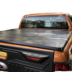 Accesorio para Camioneta, Cubierta de Aluminio Enrollable, Impermeable, Deportiva, Rígida, Plegable en Tres Partes, Compatible con Ford Ranger - Product Image 1