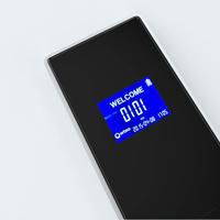 ORBITA E4041 304 llave de bloqueo de tarjeta pulida de acero inoxidable/auricular/desbloqueo de tarjeta Sistema de Gestión de software Bloqueo de hotel antirrobo