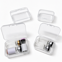 Étui de rangement transparent pour flacons de 3 ml avec couvercle de protection pour un transport et des déplacements sécurisés