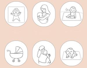 Couverture de sécurité pour bébé en mousseline de coton de bambou à 6 couches, 110*110 cm - Product Image 2