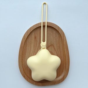 Boîte de rangement portable en <span class=keywords><strong>silicone</strong></span> pour les sorties, boîte de rangement en <span class=keywords><strong>silicone</strong></span> pour sucettes de bébé, pochette de rangement en forme d'étoile à cinq branches - Product Image 2