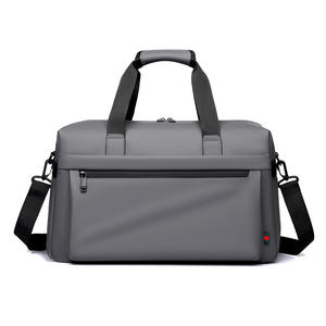 Sac de voyage portable en tissu Oxford de haute qualité, design plat sportif, fermeture éclair, échantillon gratuit, pliable, accessoire décontracté pour le bureau et les affaires - Product Image 6