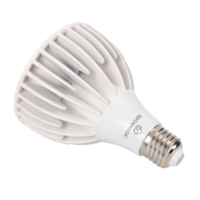 Ampoule LED de culture PAR30 certifiée PSE, spectre complet, en aluminium, pour la floraison, sans éclairage vif, logo personnalisé disponible