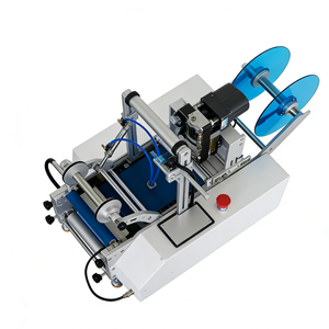 Etiquetadora de Botellas Redondas Semiautomática de Diseño Compacto, Máquina de Etiquetas Adhesivas de Tamaño Ajustable para Uso en Escritorio en Laboratorios - Product Image 2