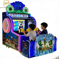 Machine de jeu de tir à l'eau super amusante pour enfants, machine de jeu d'arcade à jet d'eau à monnayeur en gros