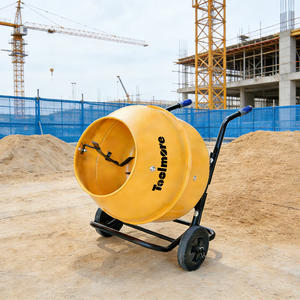 Direktvertrieb 140L Elektrischer Zweirad-Mobilmischer für Zementmörtel Tragbare Betonmischer-Maschine Handgeschobener Mischer - Product Image 5