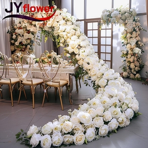 JY-Vases de Décoration, Centre de Table en Cristal et Or pour Fête et Mariage - Product Image 5