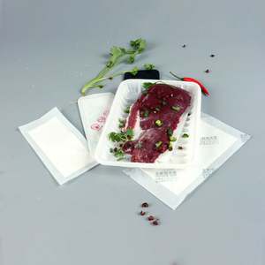 แผ่นซับน้ำสำหรับเนื้อสัตว์คุณภาพสูง สำหรับบรรจุภัณฑ์เนื้อในถาด ใช้ได้นาน 7 วัน เกรดอาหาร เป็นมิตรกับสิ่งแวดล้อม สีขาว สีดำ 3000 ชิ้น/ลัง - Product Image 4