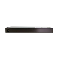 PDU de rack standard horizontal 1U 19 pouces 220V C20 10A 8 prises industrielles universelles personnalisables intelligentes et indépendantes