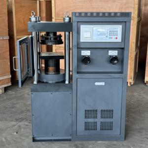 1000KN Manuel Hidrolik Yapı Malzemeleri Üniversal Sıkıştırma Bükme Test Cihazı - Product Image 3