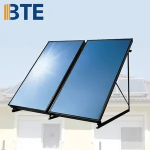 Solarkeymark/ce แผงเซลล์แสงอาทิตย์แบบใช้ความร้อน2m2จากประเทศจีน